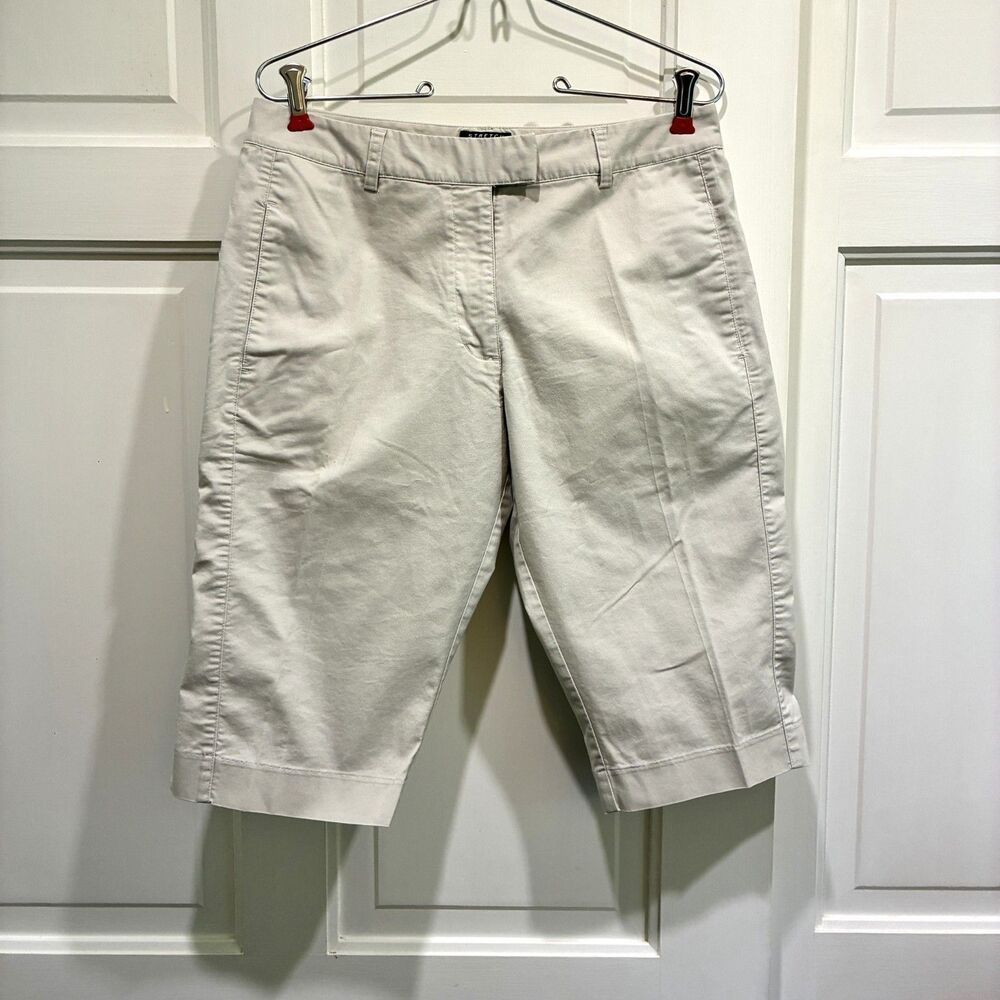 Size 6 Adidas Woman's Bermuda Golf Shorts & Golf Skort Vented Skirt Khaki Color